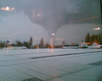 Tornado in Hamburg im März 2006
